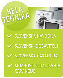 Bela tehnika slovenskega dobavitelja