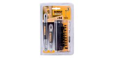 14 DEL. SET VIJAČNIH NASTAVKOV IMPACTPZ1, PZ2x2, PH1, PH2x2, T10 Dewalt DT70574T