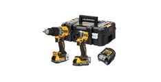 2-DELNI SET AKU ORODJA TSTAK 2X1,7Ah 18VDCD805+DCF850 Dewalt DCK2050E2T