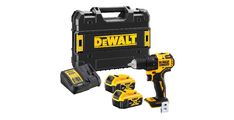 AKU VRTALNIK BRUSHLESS 18 V 2 x 5,0Ah Li-Ion2x baterija, polnilec 18V XR 1.25A, TSTAK Dewalt DCD708P2T