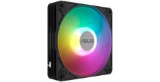 ASUS AR120 ARGB ventilator, 120mm PWM, črn, bulk