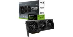 ASUS Prime GeForce RTX 5070 Ti OC Edition 16GB GDDR7 (PRIME-RTX5070TI-O16G) grafična kartica, PCIe 5.0, 1xHDMI 2.1b, 3xDisplayPort 2.1b