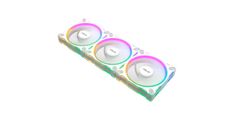 ASUS Prime MR120 ARGB ventilatorji, 3x 120mm PWM, beli