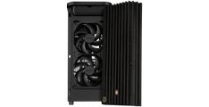 ASUS ProArt PA401 Wood Edition ATX računalniško ohišje, kaljeno steklo, 1x 120 mm in 2x 160mm pred-nameščeni ventilatorji, podpora za USB 20Gbps