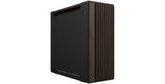 ASUS ProArt PA602 Wood Edition Modern Black ATX/E-ATX računalniško ohišje, kovinska stranica, 1x 140 mm in 2x 200mm pred-nameščeni ventilatorji, podpora za USB 20Gbps