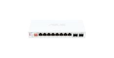 ASUS QG-U1080, 8-portno 2.5G in 2-portno 10G SFP+ stikalo, Plug and Play, enostavna namestitev