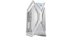 ASUS ROG Hyperion GR701 E-ATX Gaming case White, 420 mm dual radiator support, four 140 mm fans, metal GPU holder, component storage, ARGB fan hub, Aura Sync, Dual USB Type-C ports, 60W fast charging