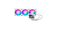 ASUS ROG Ryujin III 360 ARGB Extreme White Edition vodno hlajenje za procesor, trije 120mm ARGB ventilatorji, Aura Sync, belo
