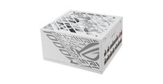 ASUS ROG Strix 1000W Platinum White Edition modularni napajalnik, ATX 3.1 kompatibilen, 80 PLUS Platinum, 10 let garancije, bel
