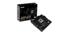 ASUS TUF GAMING B650M-PLUS WIFI AM5 mATX igralna matična plošča - AMD B650 4xDIMM DDR5 2xM.2 4xSATA PCIe 4.0 2.5Gb Ethernet WiFi 6 + Bluetooth 1xDisplayPort 1xHDMI s podporo za Aura Sync