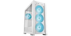 ASUS TUF Gaming GT302 ARGB ATX/EATX računalniško ohišje, kaljeno steklo, štirje 140 x 28mm ARGB ventilatorji, podpora za BTF osnovne plošče, črno