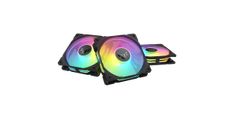 ASUS TUF Gaming TR120 ARGB Reverse ventilatorji, 3x 120mm PWM, črni