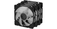 ASUS TUF Gaming TR120 ARGB ventilatorji, 3x 120mm PWM, črni