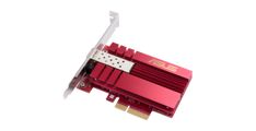 ASUS XG-C100F 10G SPF  PCIe mrežni adapter, SFP  port for Optical Fiber Transmission and DAC cable, Built-in QoS technology, Stylish built-in cooling