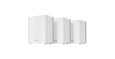 ASUS ZenWiFi BD4 (3-paket) BE3600 Dual-band WiFi 7 (802.11be) Mesh sistem, dvojna 2.5G porta, napredna omrežna varnost, starševski nadzor, AiMesh