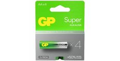 Baterija alkalna GP SUPER G-TECH R6 AA  1.5V, 4kom