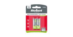Baterija polnilna REBEL R6(AA) Ni-MH 2600mAh, 1,2V