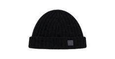 Beanie Cashmere/Silk Black (ONE SIZE)