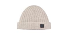 Beanie Cashmere/Silk Off-White (ONE SIZE)