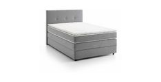 Box spring postelja MERLIN  (siva - Orion 102, 125x208x121) 125/145/165/185x208x121 Tkanina siva - Orion 102