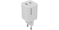 CANYON charger CU45CC GaN 45W 2xPD EU White