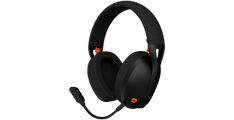 CANYON Ego GH-13, igralne brezžične slušalke s podporo za virtualni 7.1 zvok v 2,4G načinu, s čipsetom BK3288X, Bluetooth različica 5.2, kabel dolžine 1,8 m, velikost: 198x184x79mm, črne barve