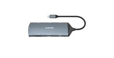 CANYON hub DS-15 8in1 4k USB-C Dark Grey