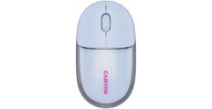 CANYON mouse OnClick 24 BT/ Wireless Transparent/Blue