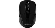CANYON MSO-W6, brezžična optična miška 2,4 GHz, s 6 gumbi, DPI 800/1200/1600, črna