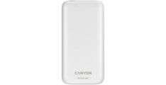 CANYON PB - 301, Power bank 30000 mAh Li-poly baterija, hitro polnilni kabel 0.3m.