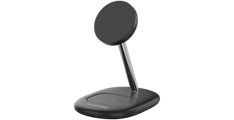 CANYON wireless charger WCS-205 15W Qi2 2in1 w/o adapter Black