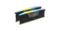 CORSAIR Vengeance RGB Black DDR5 32GB (2x16GB) 6400MHz CL36 XMP 3.0 UDIMM pomnilnik