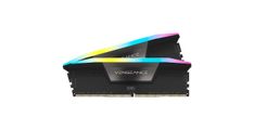 CORSAIR Vengeance RGB Black DDR5 64GB (2x32GB) 6400MHz CL42 XMP 3.0 UDIMM pomnilnik