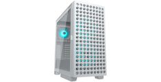 COUGAR AIRFACE ECO RGB PC Case, Mid Tower, White