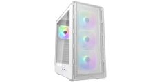 COUGAR AIRFACE PURE RGB PC Case, Mid Tower, White