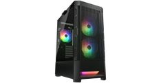 COUGAR AIRFACE RGB - ohišje za računalnik, Mid Tower, črno