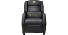 COUGAR RANGER S ROYAL - gaming sofa, črno/zlata