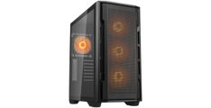 COUGAR UNIFACE RGB PC Case, Mid Tower, Black