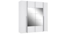 Garderobna omara NARAGO bela NRGS32512-120 200x61x210 Iveral bela