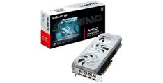 GIGABYTE Radeon RX 9070 XT GAMING OC ICE 16G GDDR6 grafična kartica, PCIe 5.0, 2xHDMI 2.1b, 2xDisplayPort 2.1a