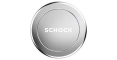 Gumb ekscentra na pritisk z mehanizmom Schock Comfopush 420016 Chrome