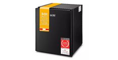 Hladilnik mini FIRST 28/30L, 22dB, ER: E, črne barve, mat