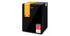 Hladilnik mini FIRST 35/40L, 22dB, ER: E, črne barve, steklena sprednja stran