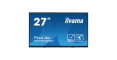 IIYAMA Monitor LED T2755QSC-B1  27” Optical Bonded PCAP 10pt IPS Edge to edge glass 2560 x 1440 @75Hz 400 cd/m² HDMI DP USB Hub Tilt angle	15° up; 70° down