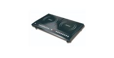 Indukcijska kuhalna plošča Rosberg R51445JD, dvojna, 4000W, črna