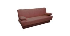 Kavč SAŠA Comb 105 bordo 200x95x95 Tkanina bordo