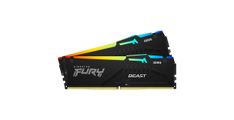 Kingston 16GB 5600MT/s DDR5 CL40 DIMM (Kit of 2) FURY Beast RGB XMP pomnilnik