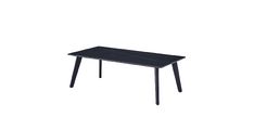 Klubska miza LUGANO (črn marmor) 125x65x43 Keramika črn marmor