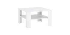 Klubska miza VERNIO bela 68x68x41 Iveral bela