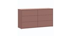 Komoda ALICE SPRINGS ACSK223-U72 terakota 154,5x41,5x83 MDF terakota